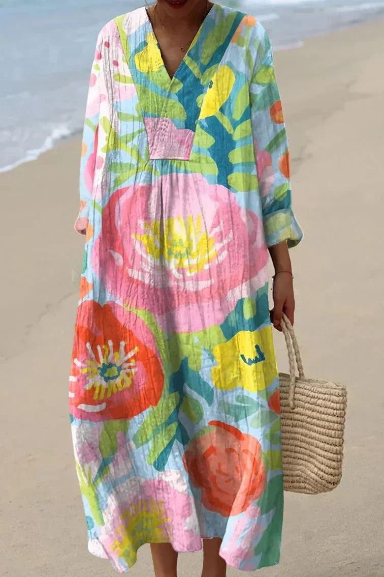 KEZIAH ART-INSPIRED DRESS