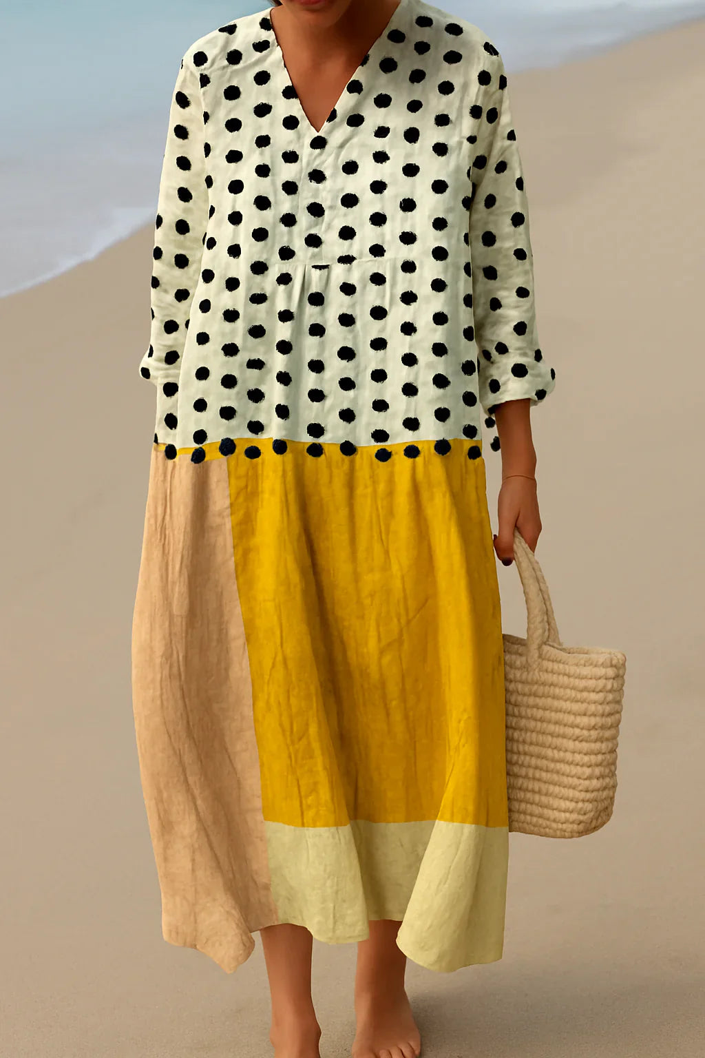 KEZIAH ART-INSPIRED DRESS