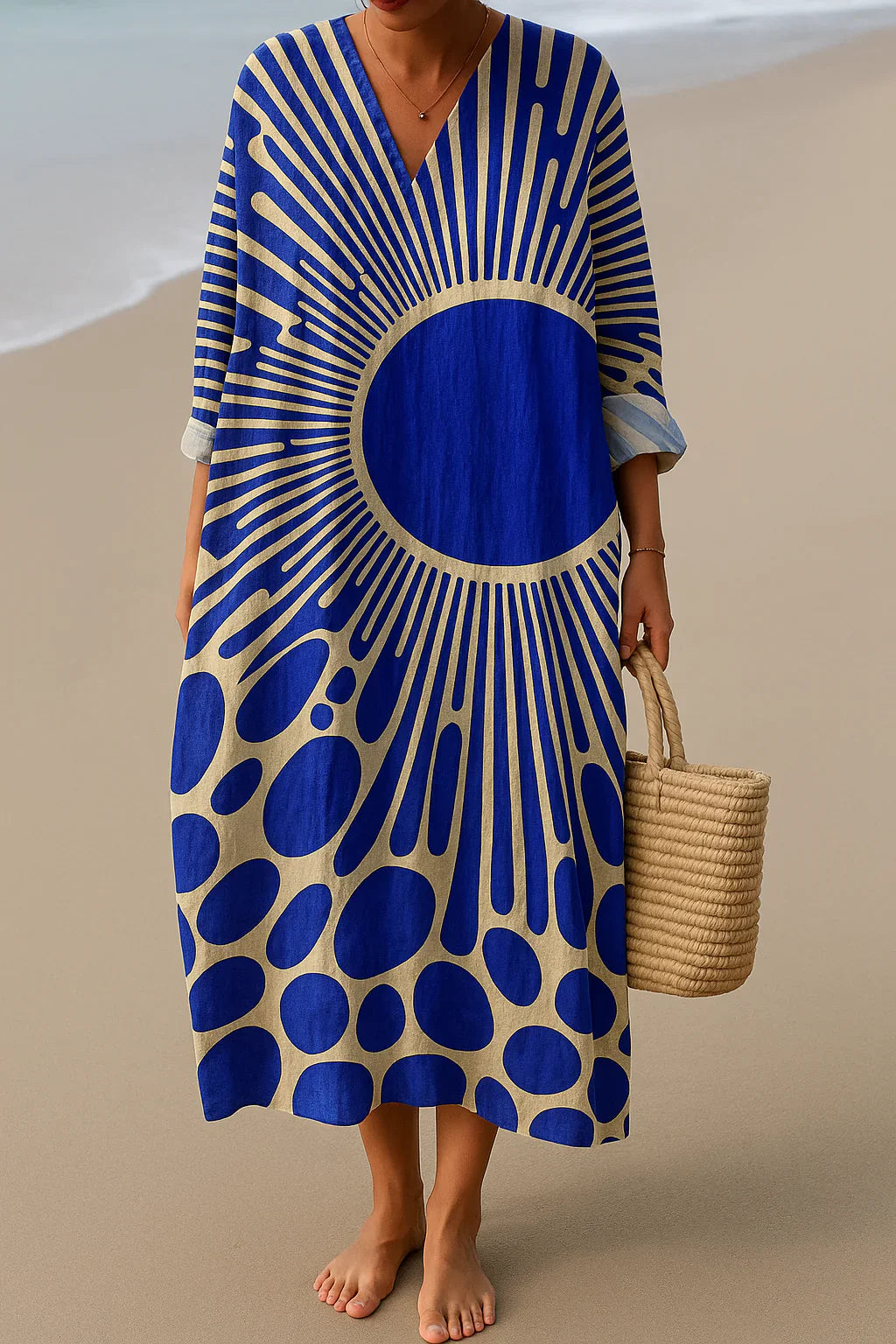 KEZIAH ART-INSPIRED DRESS