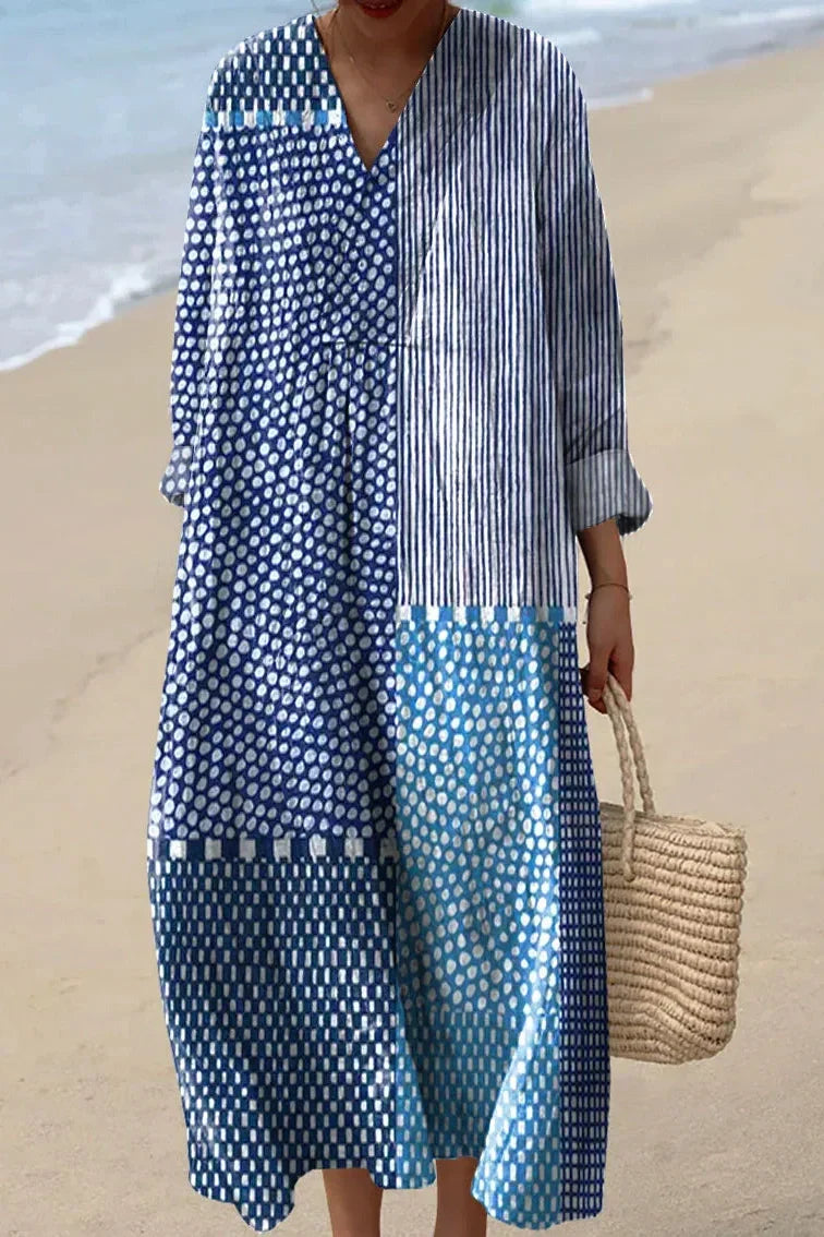 KEZIAH ART-INSPIRED DRESS
